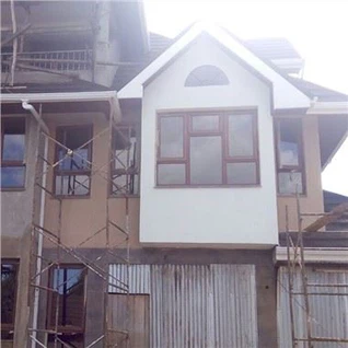 Finestres de la casa d'alumini