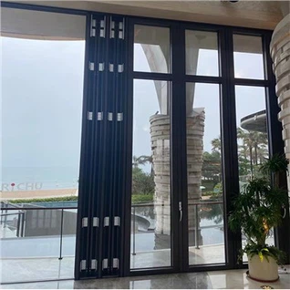 Portes franceses plegables d'alumini