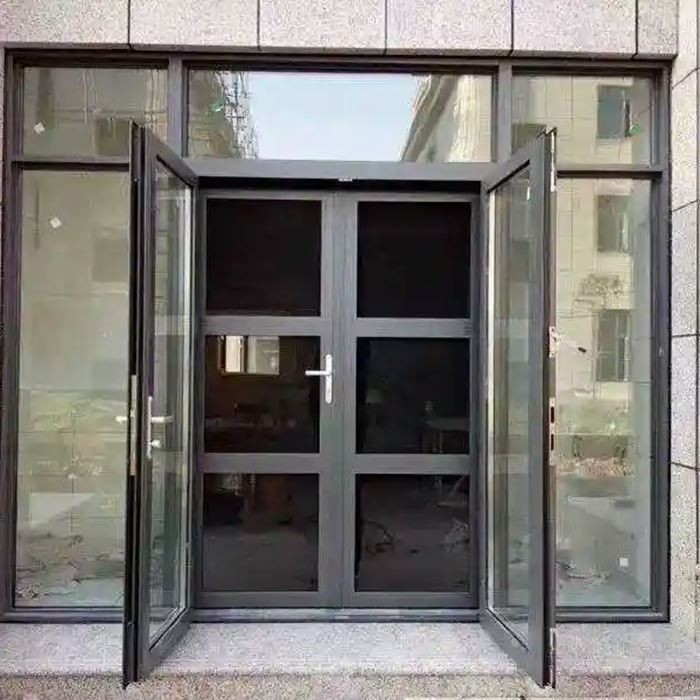 aluminum swing door factery