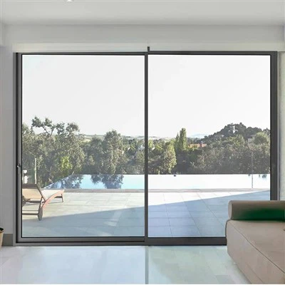 Portes corredisses d'alumini de marc prim